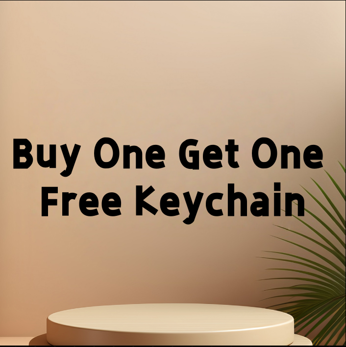 Buy One Get One Free Keychain