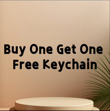 Buy One Get One Free Keychain