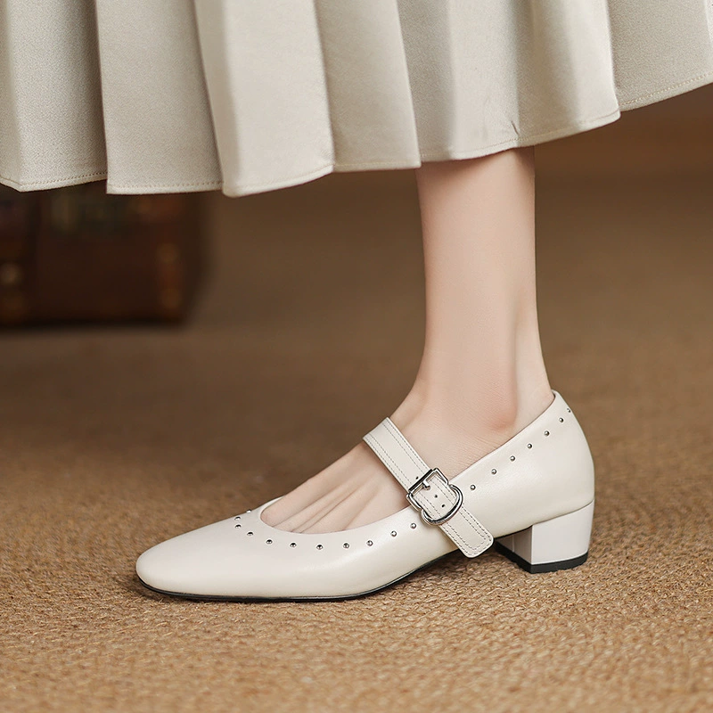 Brown Mary Jane Shoes