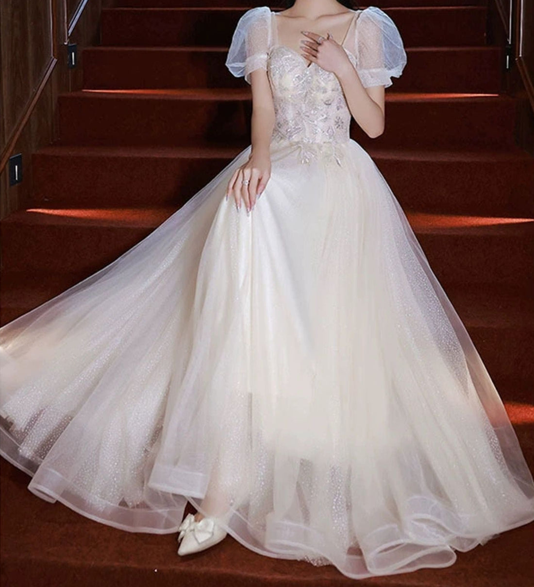 White Prom Dress