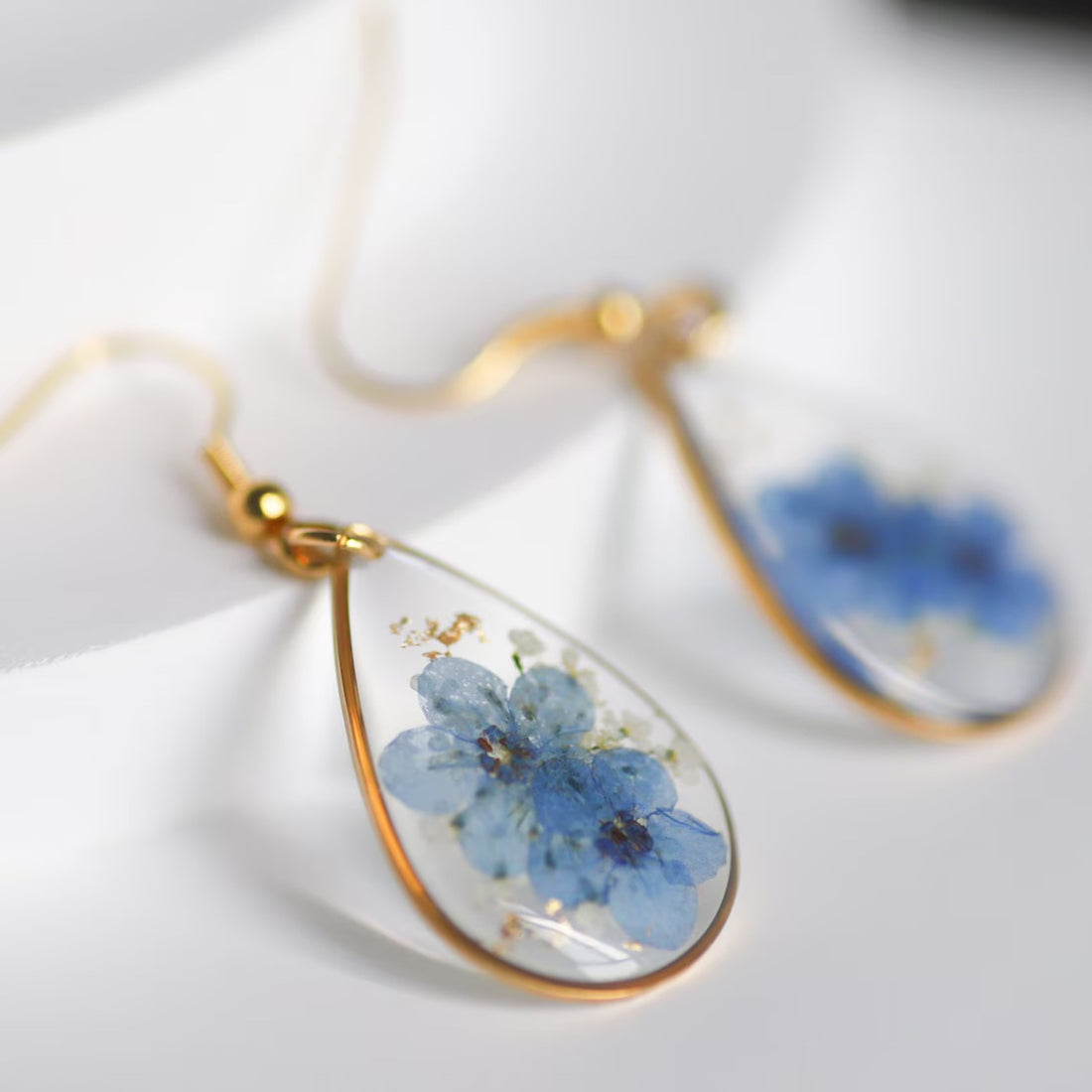 Forget Me Not Flower Earrings for Women